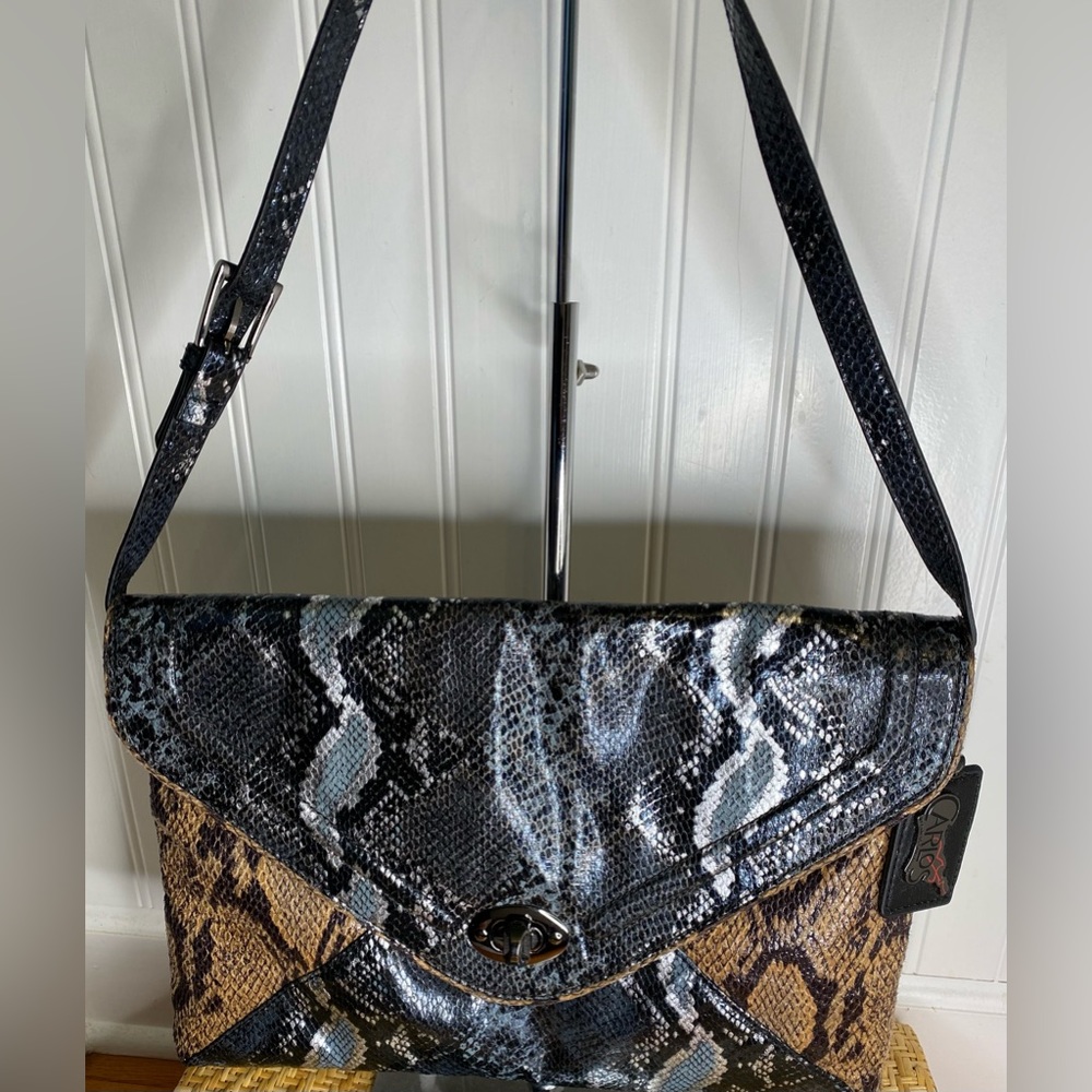 NWOT Carlos Santana envelope bag